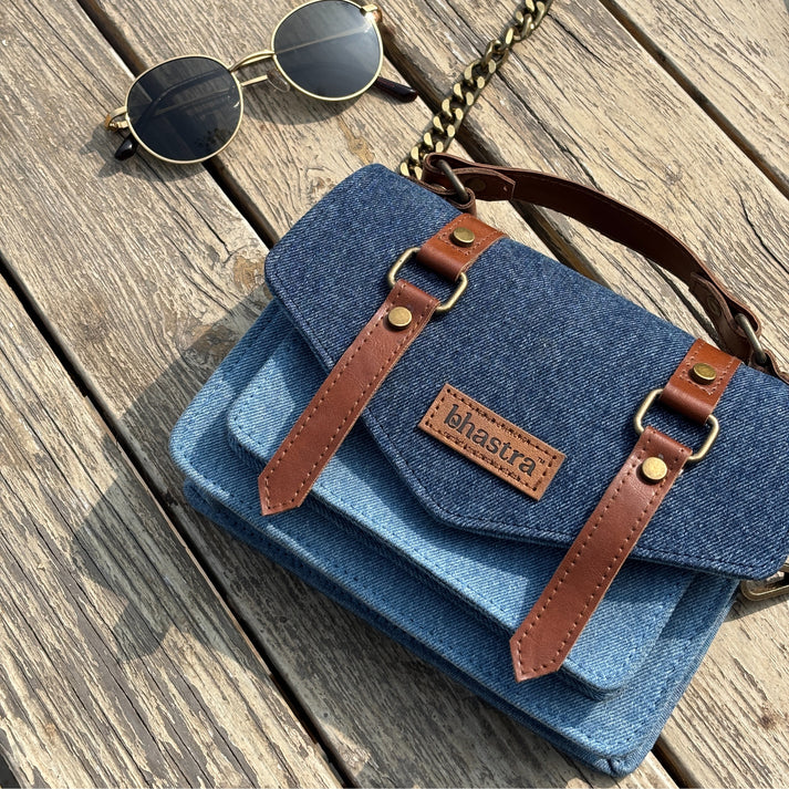 Deep Denim Trail Sling Bag
