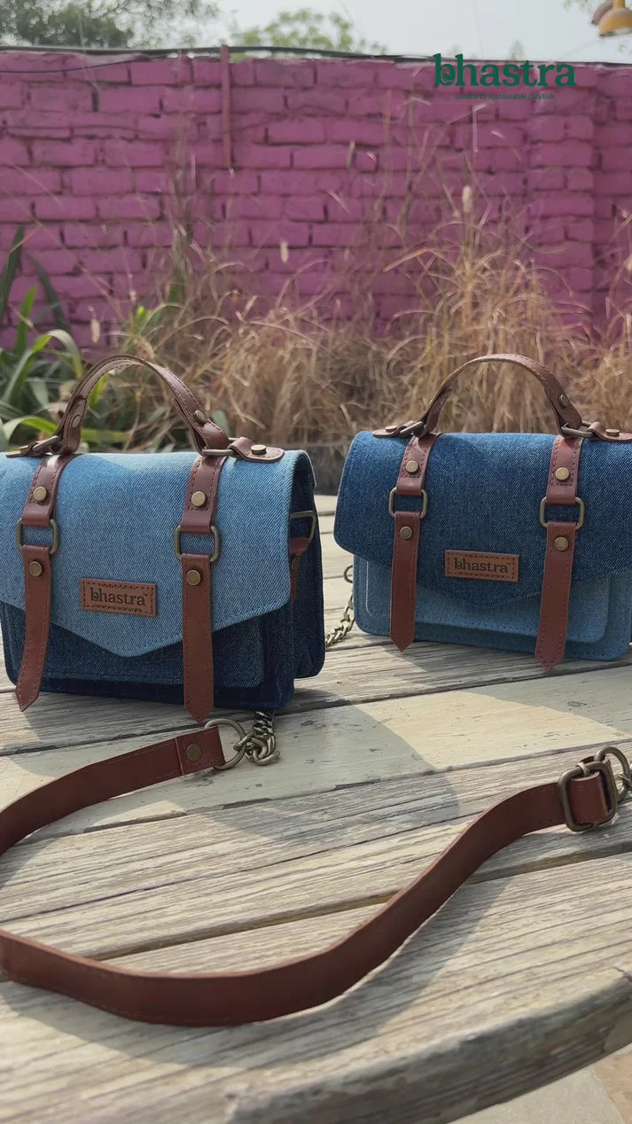 Deep Denim Trail Sling Bag