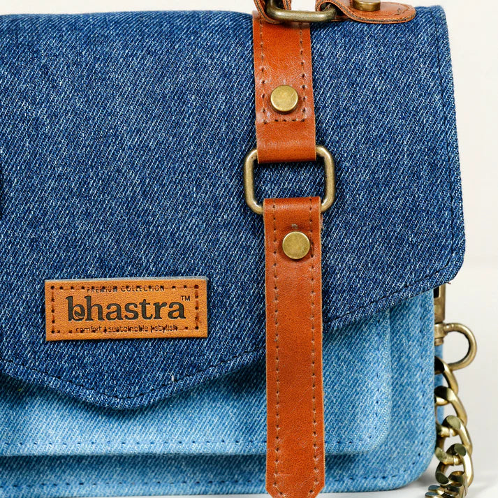 Deep Denim Trail Sling Bag