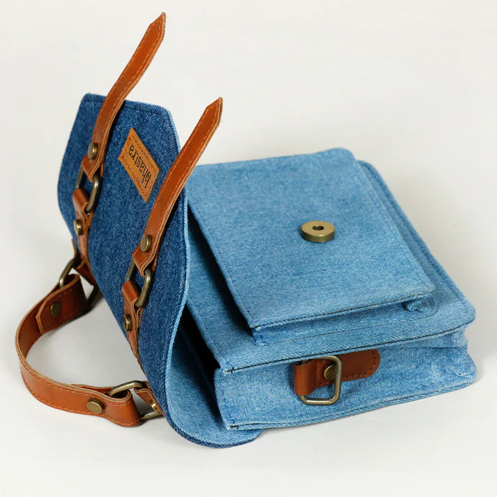 Deep Denim Trail Sling Bag