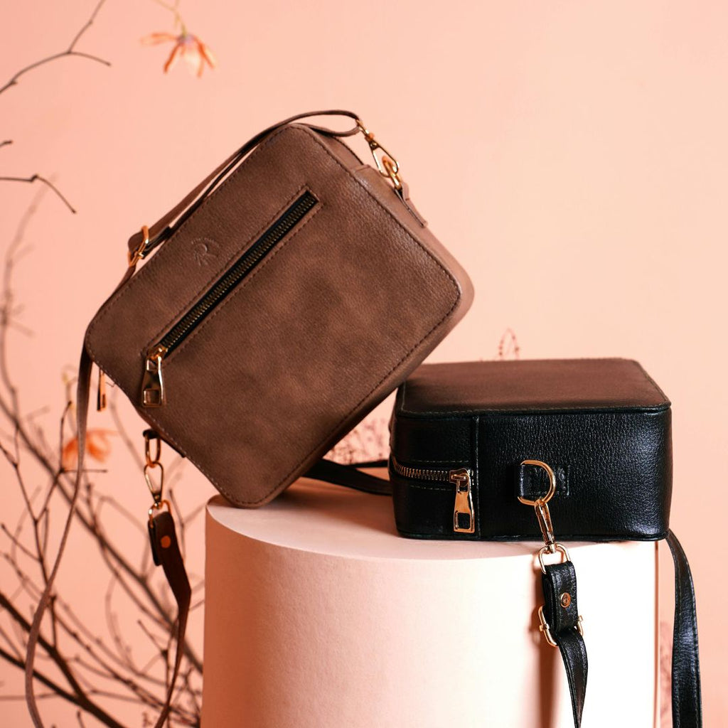 Leather Cross-Body Sling Bag