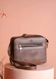 Leather Cross-Body Sling Bag